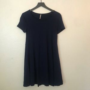 Navy blue dress